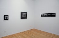 Installation view. Work on the right is Rekohu -Chatham Islands (2008). Installation photograph by Jennifer French.