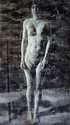 Sam Harrison, Nellie, woodcut on fabriano, 1280 x 715 mm