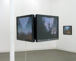 Phil Dadson, Deep Water, 2011, triadic video installation at Starkwhite