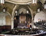Frank Schwere, Nave #1 (Woodward Avenue Presbyterian Church, 8501 Woodward Ave), Detroit, MI, 2009, C-Print, 126cm x 100cm. Courtesy of the artist and Two Rooms