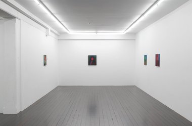 Nicola Farquhar's New Paintings installed at Hopkinson Cundy