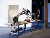 Matthew Bradley, Monster Bike, installation detail, Artspace, Sydney, 2011. Photo: silversalt photography  