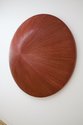 Brett Graham, Talcahuano, hand carved wood and lacquer, 1250 mm diameter. Photo by Jennifer French