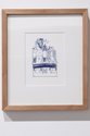 Mitch Cairns, Cartoon XIV, 2011, riso print on paper, 31 x 26 cm framed, edition of 5. Photo by Jamie North. 