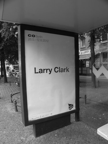 Larry Clark poster outside C/O Berlin