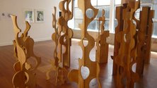 Grant Gallagher, You're only as pretty as you feel, 1999 - 2000, wood, dimensions variable. Photo Rob Garrett