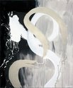 Max Gimblett, Diamond Brush Awakened Heart, 2012, gesso, acrylic &vinyl polymers, epoxy, aqua size, gold leaf, acrylic  overcoat, canvas, 48 x 40 x 2 in
