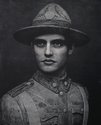 Paul McLachlan, Soldier 10, photo-intaglio print, 1/6 plate: 450 x 370mm, paper: 500 x 700 mm