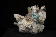 Suji Park, Dol IV, 2014, stone pigment, tempera, epoxy, plaster, bismuth, fired clay, unfired clay,  self-hardening clay, acrylic and garnet. 21 x 15 x 20 cm. Photo: Sam Hartnett