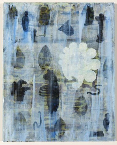 Barbara Tuck, Long Rain, 1999, oil on canvas, 508 x 405 mm