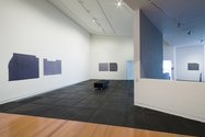 Installation view of paintings from the mallarmé suite, 2013, in the  Kim Pieters exhibition what is a life? at the Adam Art Gallery, Victoria University of Wellington. Photo: Shaun Waugh