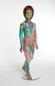 Fulbright-Wallace Arts Trust Award Winner: Ruth Watson, Telluric Insurgencies 1, 2014, graphite and acrylic paint on commercial mannequin, 1280 x 450 x 450 mm