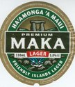 Maka beer label