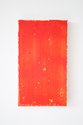 Johl Dwyer, Coup, 2015, paper, plaster, cedar oil, acrylic, 200 x 350 x 25 mm