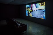 Ryan Trecartin, Item Falls, 2013, HD video, 25:45, courtesy of the artist; regen Projects, Los Angeles; Andrea Rosen Gallery, New York. Photo: Sam Hartnett