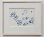 Tom Kreisler, untitled (Dancing Dogs) 3, ink on paper, 160 x 220 mm.