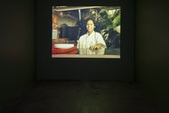 Mika Rottenberg, Time and a Half, 2003, video installation. Courtesy of Lynette Antoni. Photo: Sam Hartnett