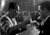 Tom Hutchins, Chairman Mao toasts Egypt's National Day, Peking. Copyright Tom Hutchins Images Ltd.