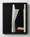 Tony de Lautour, Modern Letter 2, 2017, oil and acrylic on canvas, 355 x 280 mm