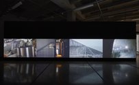 Field Recordings, Let the Water Flow (installation view), 2016. HD video, multi-channel, various durations. Photo: Sam Hartnett.