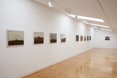 Michael Shepherd's 'Suppose The Future Fails' as installed upstairs at Two Rooms. Photo: Sam Hartnett.