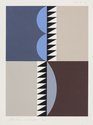 Gordon Walters, [Untitled],  1976, gouache. Image courtesy of the Walters Estate