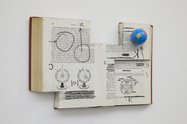 Paul Cullen, Everything, 2004, detail, found books, globes, pencil drawings, silicon coating. Courtesy of the Paul Cullen Archive. Photo: Sam Hartnett