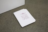 Dane Mitchell, Sense and Sanitation, 2007 (2020 reprint), hand screen print on paper, edition of 500. Courtesy of Mossman and the artist. Photo: Sam Hartnett